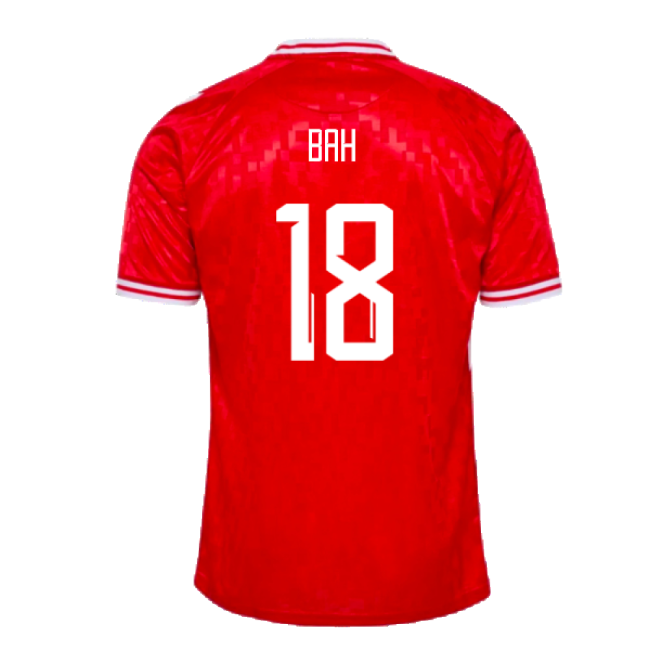 2024-2025 Denmark Home Shirt (Bah 18)-Vantage Point Soccer