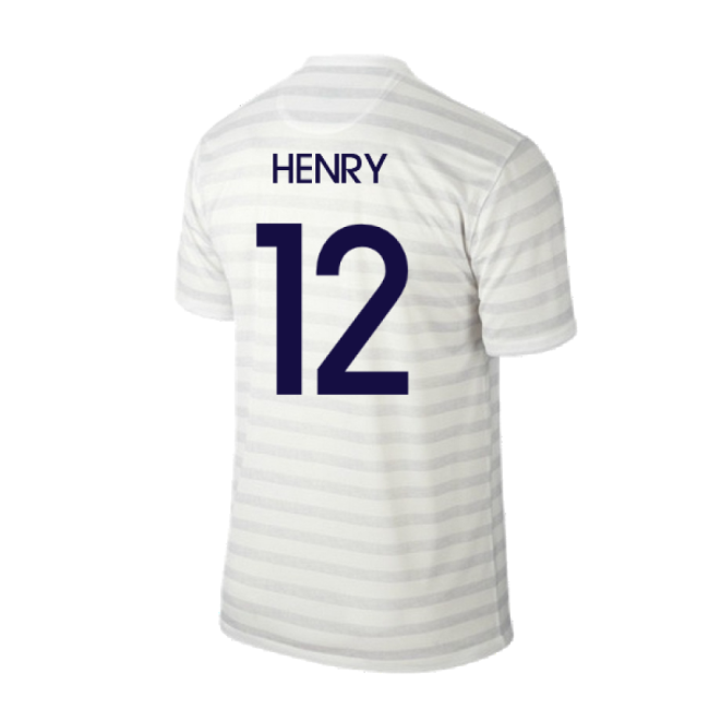 France 2014-15 Away Shirt ((Excellent) M) (Henry 12)-Vantage Point Soccer