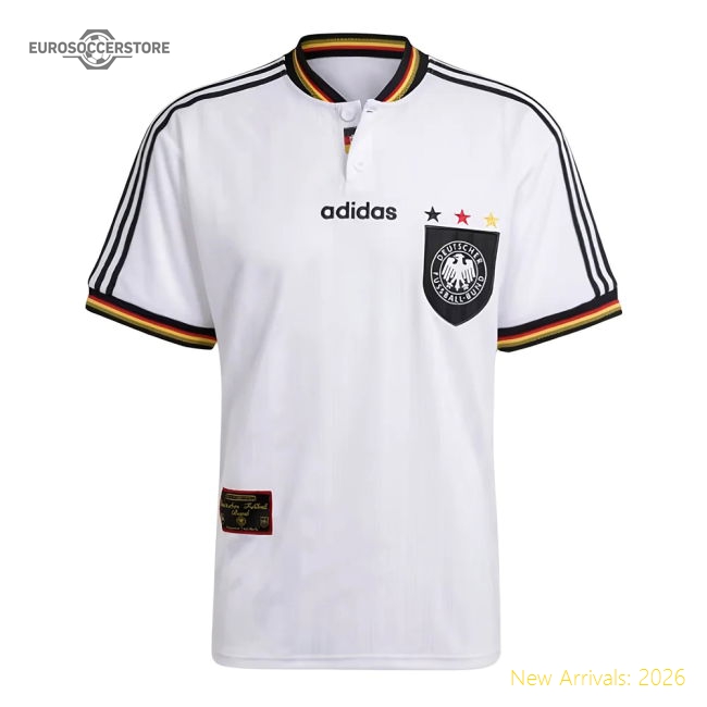 1996 Germany Euro 96 Home Shirt-Vantage Point Soccer