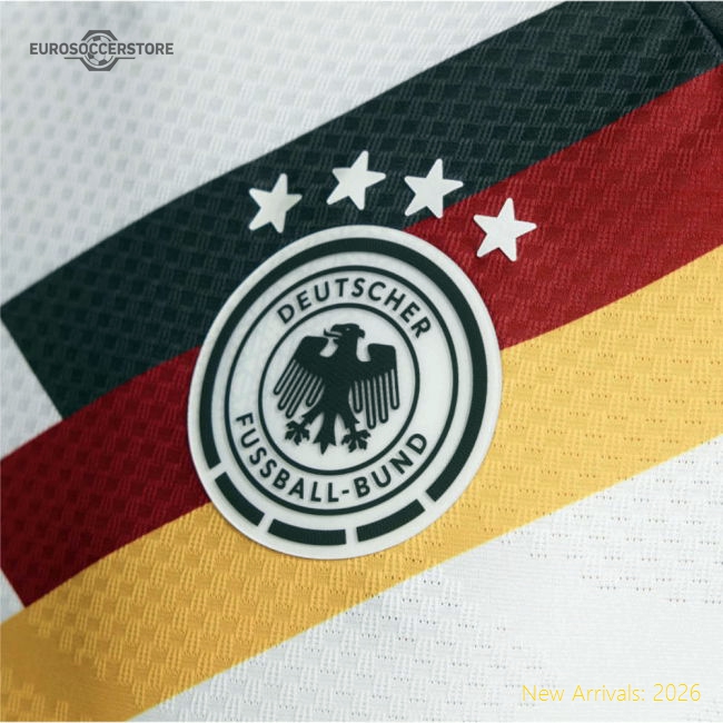 2026-2027 Germany Authentic Long Sleeve Home Shirt-Vantage Point Soccer