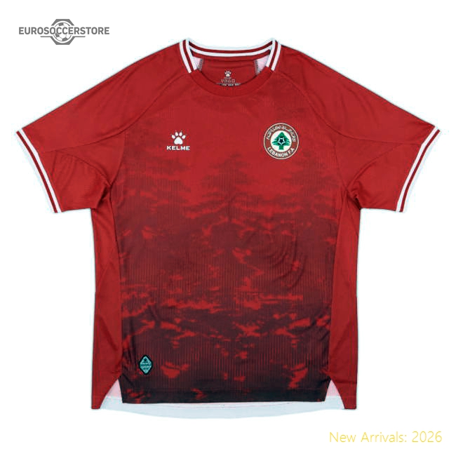 2025-2026 Lebanon Home Shirt-Vantage Point Soccer