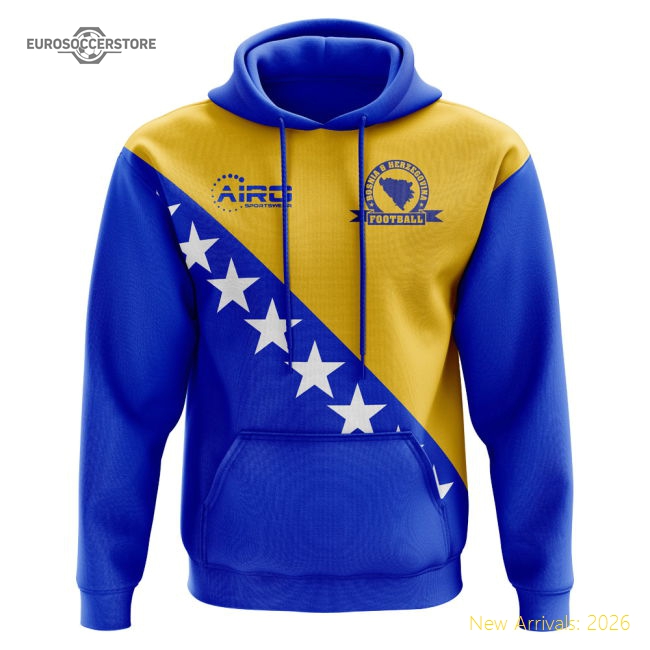 2025-2026 Bosnia Herzegovina Home Concept Hoody (Kids)-Vantage Point Soccer