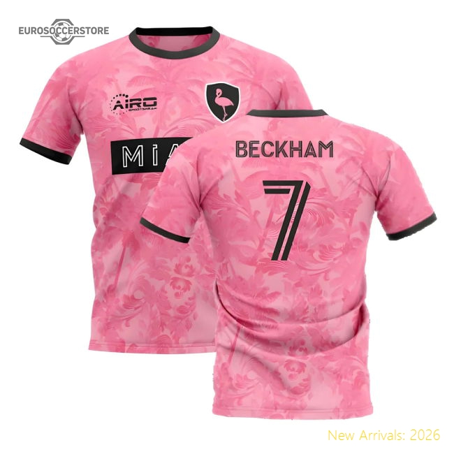 2025-2026 Miami Away Concept Football Shirt (Beckham 7)-PitchVibe Kits