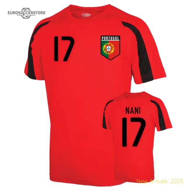 Portugal Sports Training Jersey (nani 17)-Vantage Point Soccer