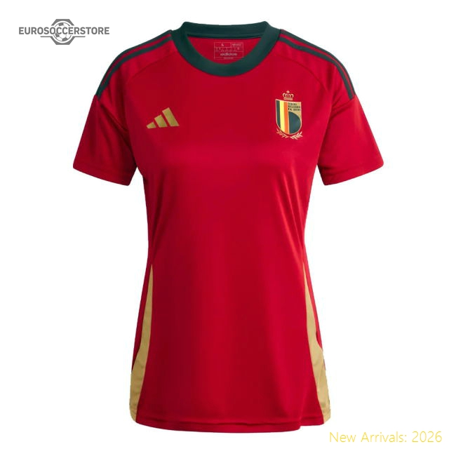 2024-2025 Belgium Home Fan Shirt (Ladies)-Vantage Point Soccer