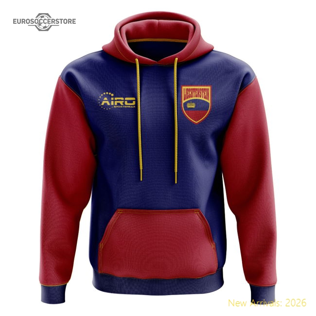 Liechtenstein Concept Country Football Hoody (Navy)-Football Shirts Shop
