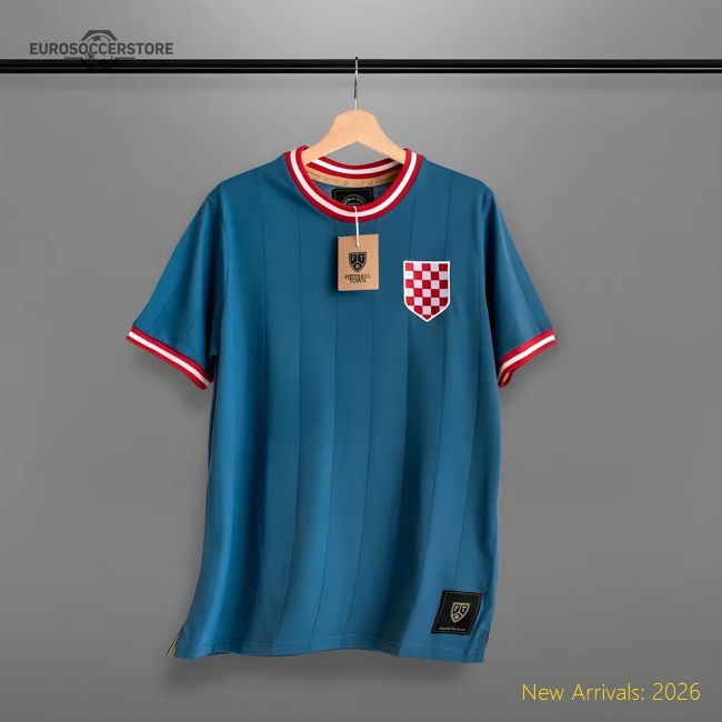Vintage Croatia Kockasti Soccer Jersey-Vantage Point Soccer