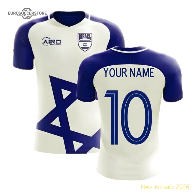 Israel Concept (Your Name) 2025-2026 Home Jersey Fan Match Day Apparel-PitchVibe Kits