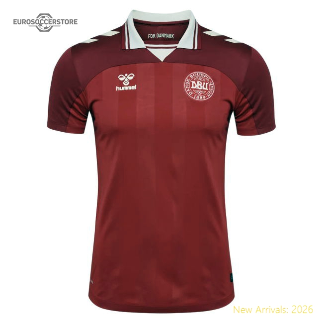 2025-2026 Denmark Womens Team Home Shirt (Unisex)-Vantage Point Soccer