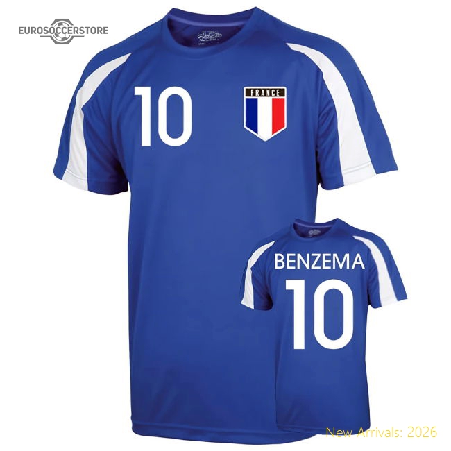 France Sports Training Jersey (benzema 10) - Kids-Vantage Point Soccer