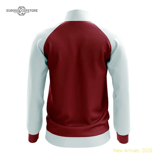 Denmark Concept Football Track Jacket (Red) - Kids-Vantage Point Soccer