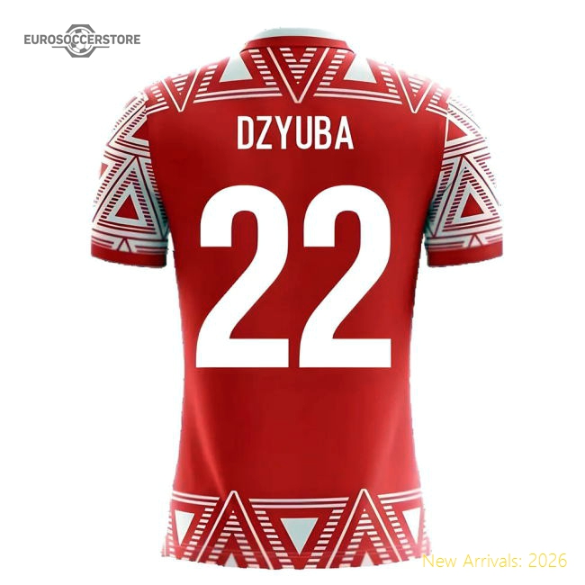 2025-2026 Russia Airo Concept Home Shirt (Dzyuba 22)-Vantage Point Soccer