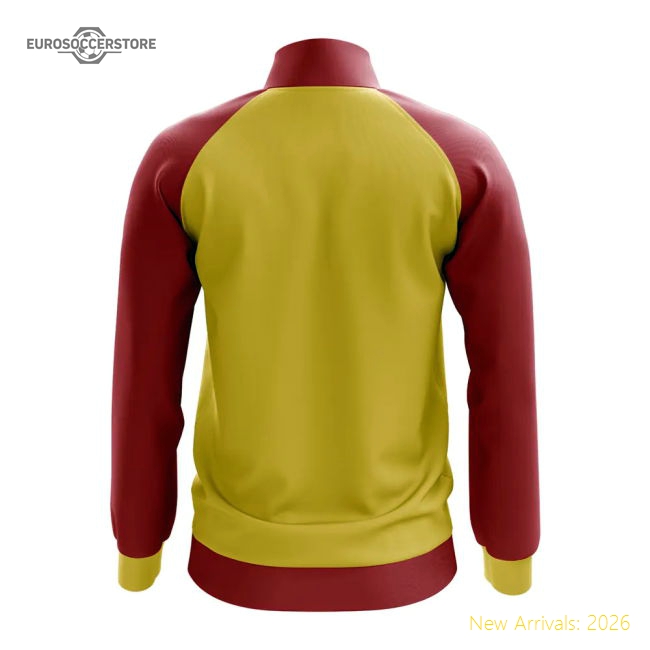 Liechtenstein Concept Football Track Jacket (Yellow)-Football Shirts Shop
