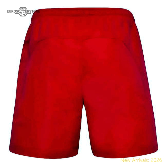 2024-2025 Denmark Swim Shorts (Red)-Vantage Point Soccer