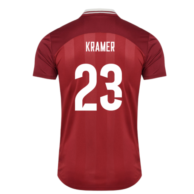 2025-2026 Denmark Womens Team Home Shirt (Unisex) (Kramer 23)-Vantage Point Soccer
