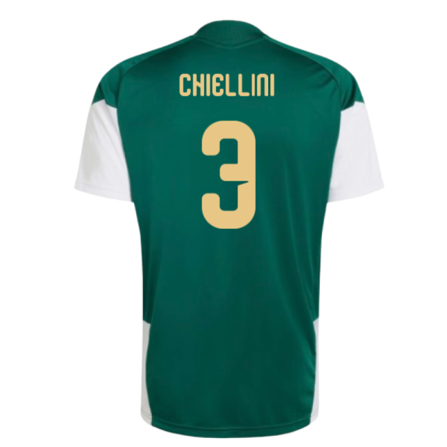 2026-2027 Italy Training Jersey (Green) (Chiellini 3)-ly44