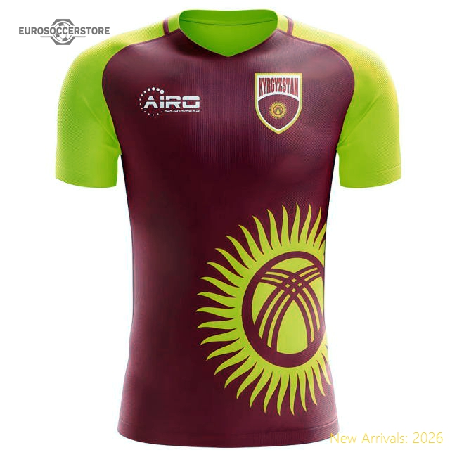 2025-2026 Kyrgyzstan Home Concept Football Shirt-Football Shirts Shop