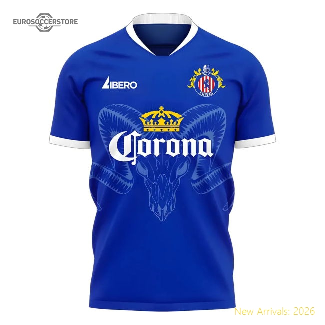 Chivas 2025-2026 Away Concept Football Kit (Libero)-Football Shirts Shop