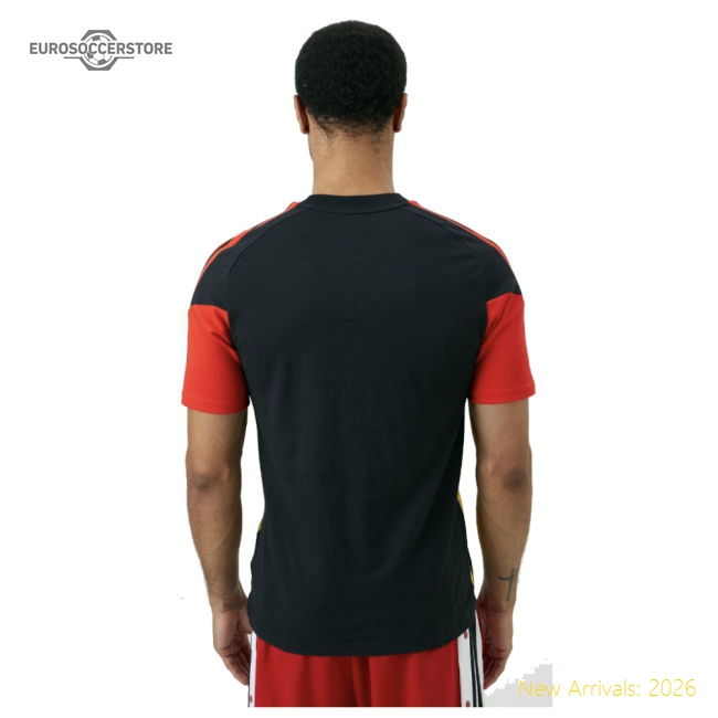 2026-2027 Belgium Training Tee (Black)-Vantage Point Soccer