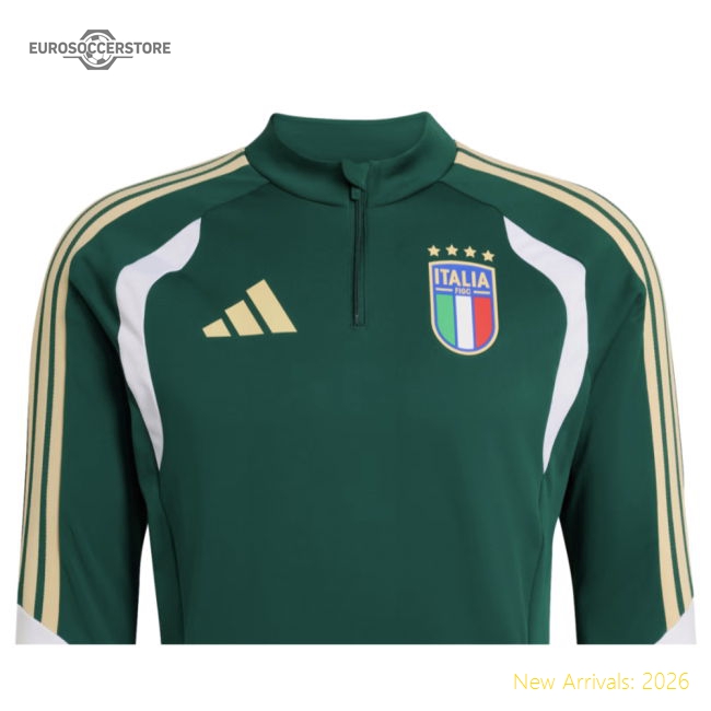 2026-2027 Italy Training Top (Green)-Vantage Point Soccer