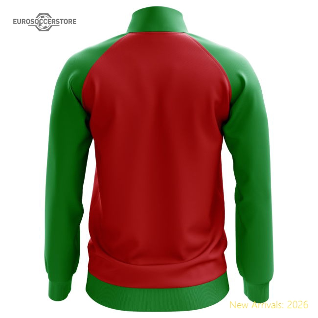 Portugal Concept Football Track Jacket (Red)-Vantage Point Soccer