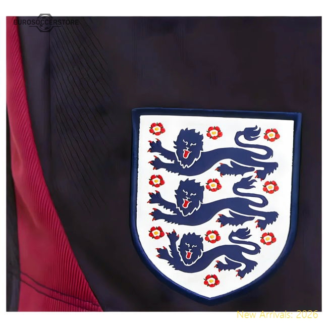 2024-2025 England Dri-Fit Strike Shorts - Kids (Navy)-Vantage Point Soccer