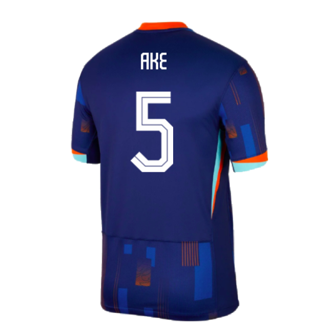 2024-2025 Netherlands Away Shirt (Ake 5)-Football Jersey Hub