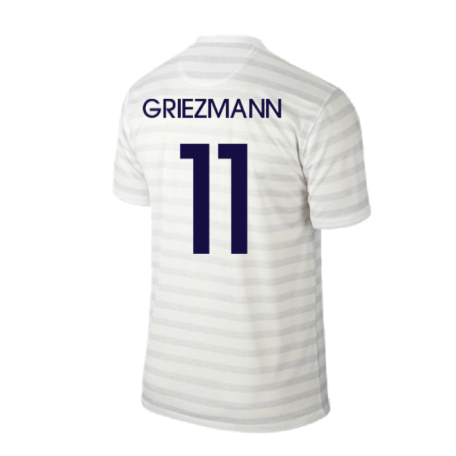 France 2014-15 Away Shirt ((Excellent) M) (Griezmann 11)-Vantage Point Soccer
