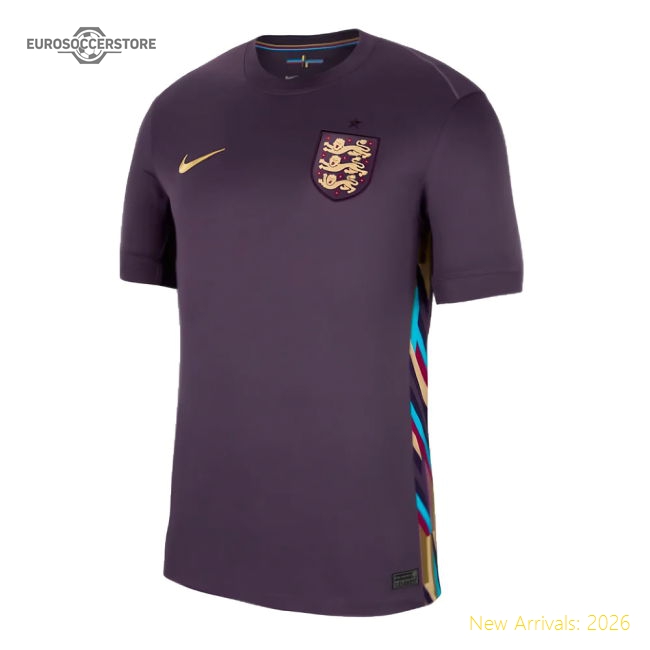 2024-2025 England Away Shirt (Mainoo 26)-Football Shirts Shop