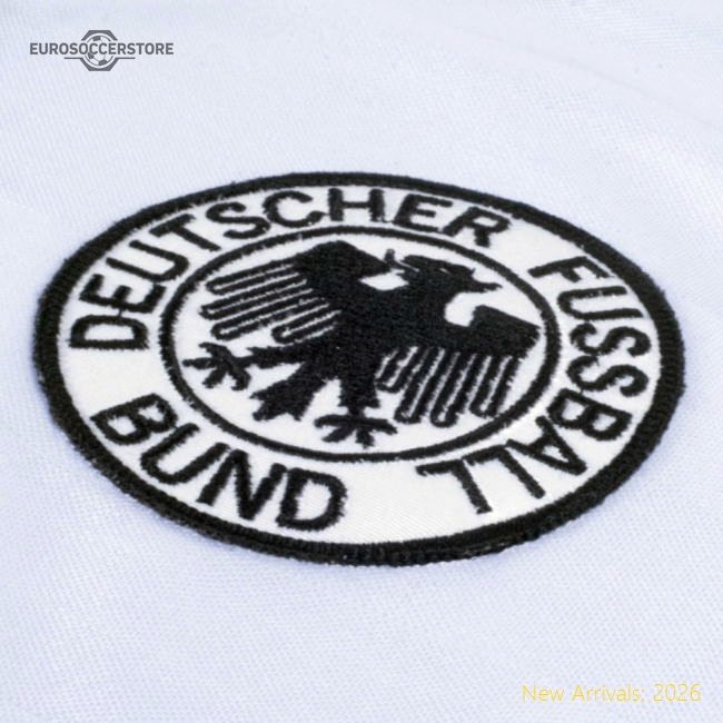 West Germany 1984 Retro Home Shirt-Vantage Point Soccer