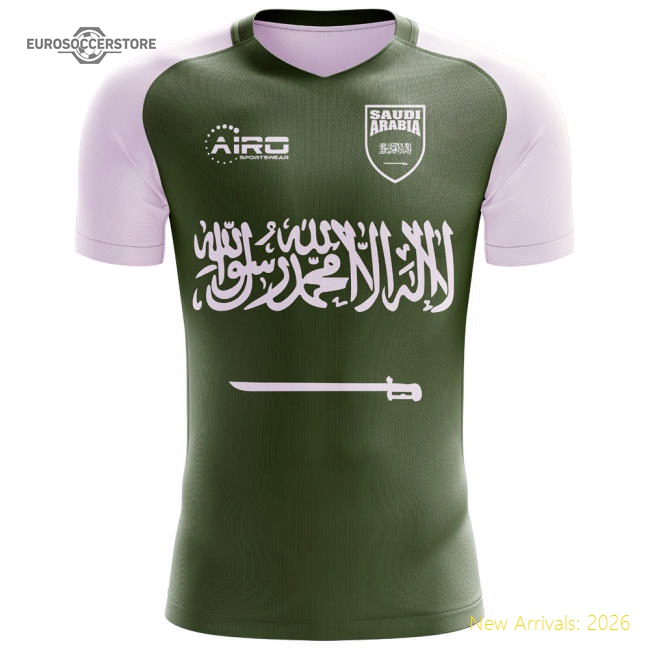 2025-2026 Saudi Arabia Away Concept Football Shirt - Womens-The Soccer Shirt Hub