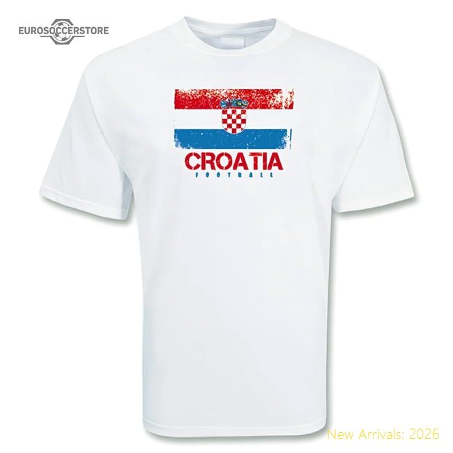 Croatia Football T-shirt-Vantage Point Soccer