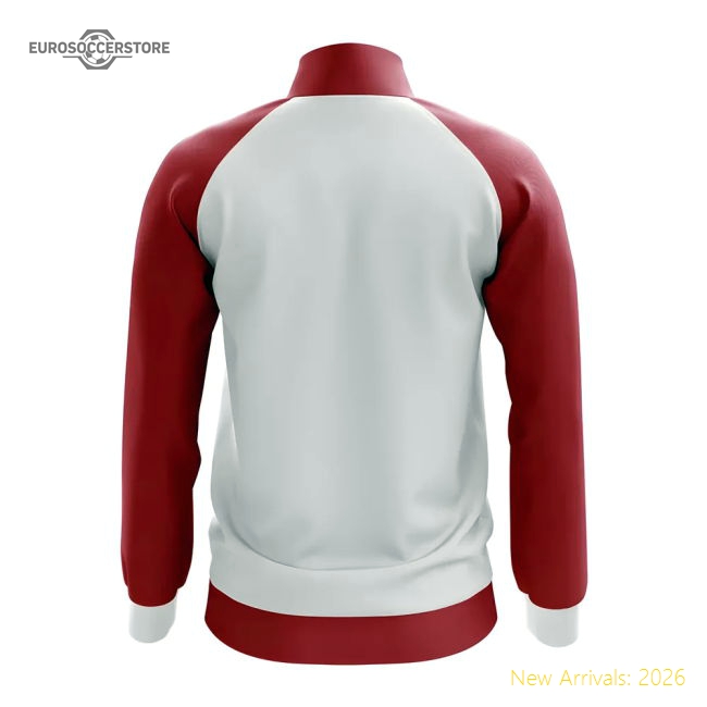 England Concept Football Track Jacket (White) - Kids-Vantage Point Soccer