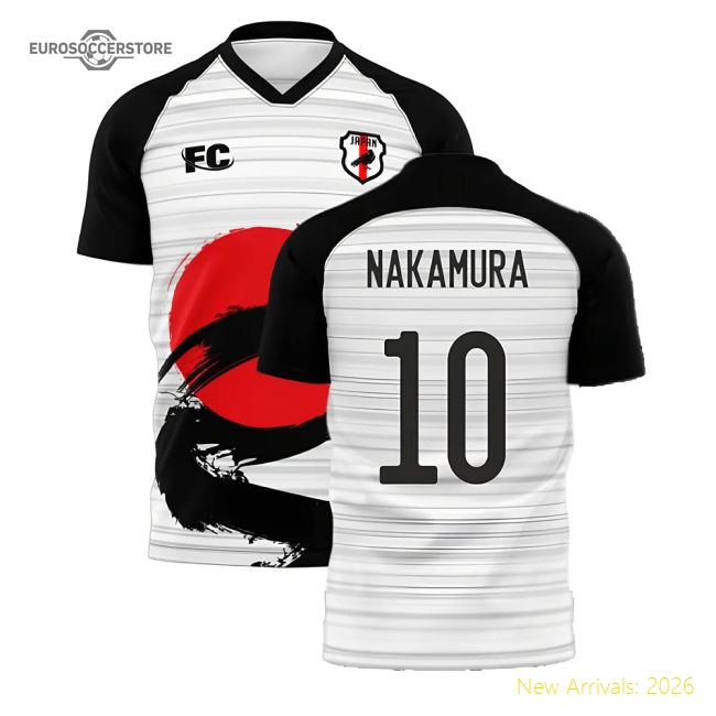 Japan 2021-2022 Away Concept Football Kit (Fans Culture) (NAKAMURA 10)-Vantage Point Soccer