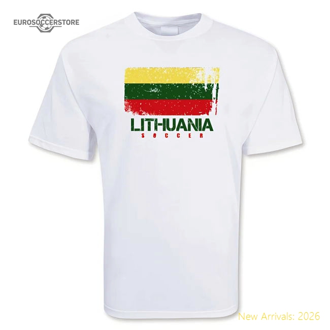 Lithuania Soccer T-shirt-Football Shirts Shop