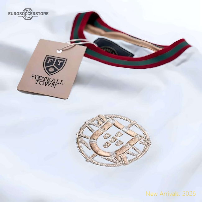 Vintage Portugal A Selecção White Soccer Jersey-Vantage Point Soccer