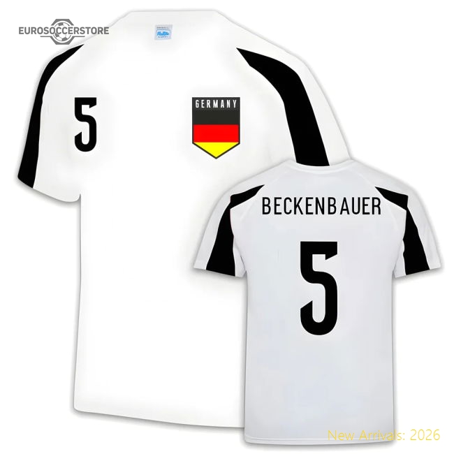 Germany Sports Jersey Training (Franz Beckenbauer 5)-Vantage Point Soccer