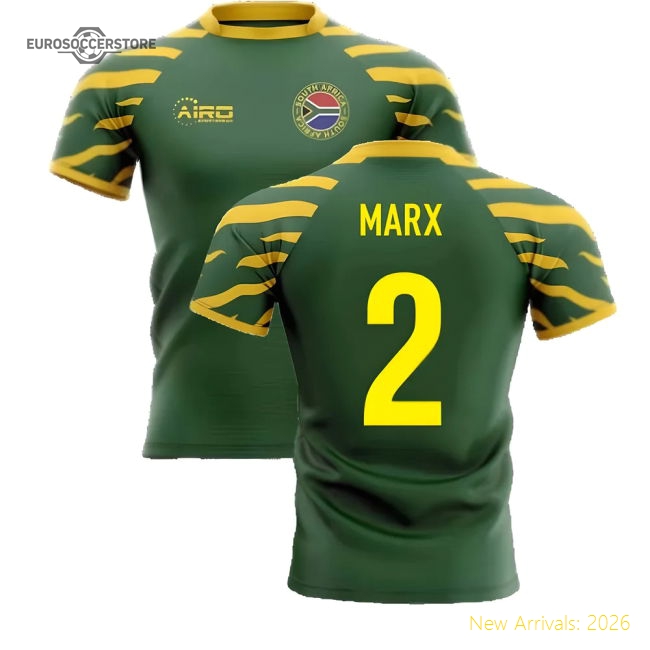 2025-2026 South Africa Springboks Home Concept Rugby Shirt (Marx 2)-Football Shirts Shop