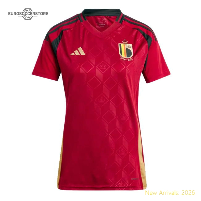 2024-2025 Belgium Home Shirt (Ladies)-Vantage Point Soccer