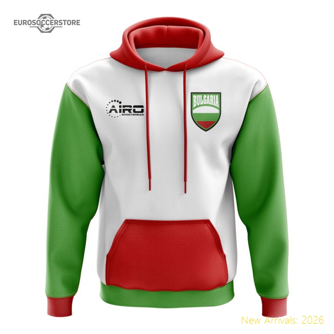 Bulgaria Concept Country Football Hoody (White)-Vantage Point Soccer