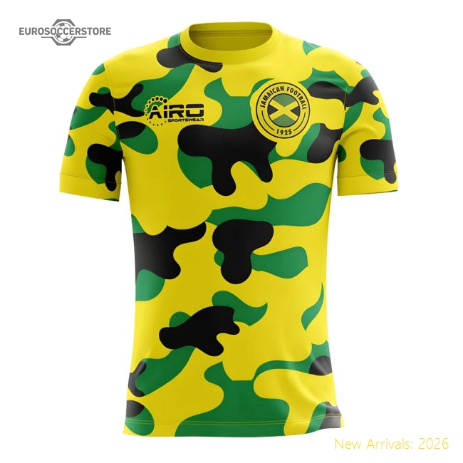2025-2026 Jamaica Home Concept Football Shirt - Baby-PitchVibe Kits