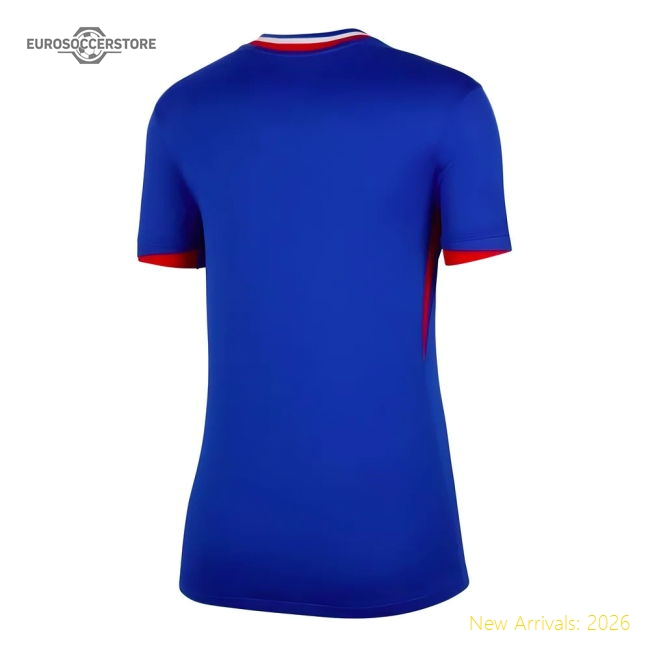 2024-2025 France Home Shirt (Womens)-Vantage Point Soccer