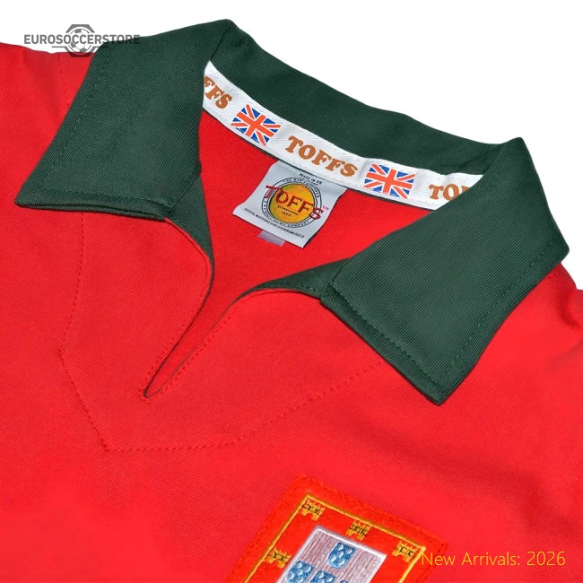 Portugal 1960s with Eusebio 10 Retro Football Shirt-Vantage Point Soccer