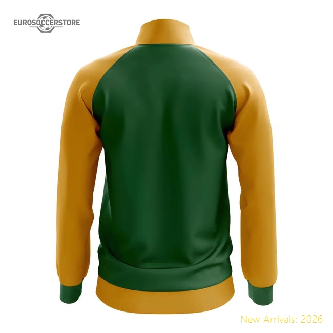 South Africa Concept Football Track Jacket (Green)-Football Shirts Shop