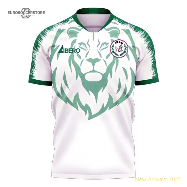Iraq 2025-2026 Away Concept Football Kit (Libero) - Baby-Vantage Point Soccer