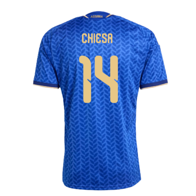 2026-2027 Italy Home Shirt (Chiesa 14)-Vantage Point Soccer