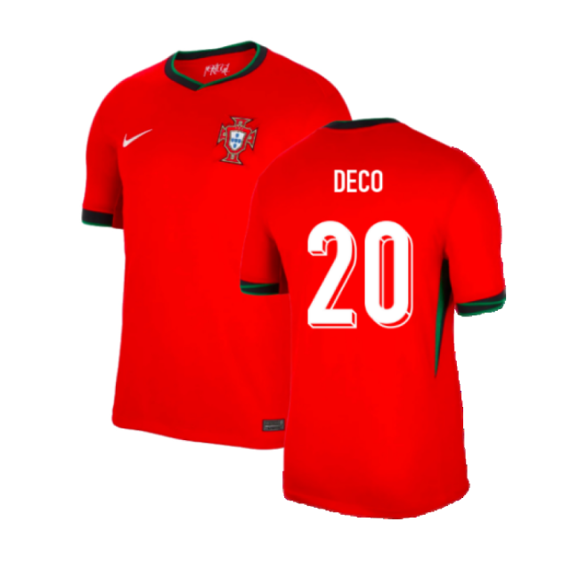 2024-2025 Portugal Home Shirt (Deco 20)-Vantage Point Soccer