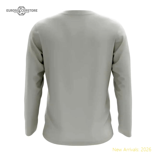 Cambodia Core Football Country Long Sleeve T-Shirt (White)-Vantage Point Soccer