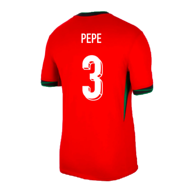2024-2025 Portugal Home Shirt (Pepe 3)-Vantage Point Soccer