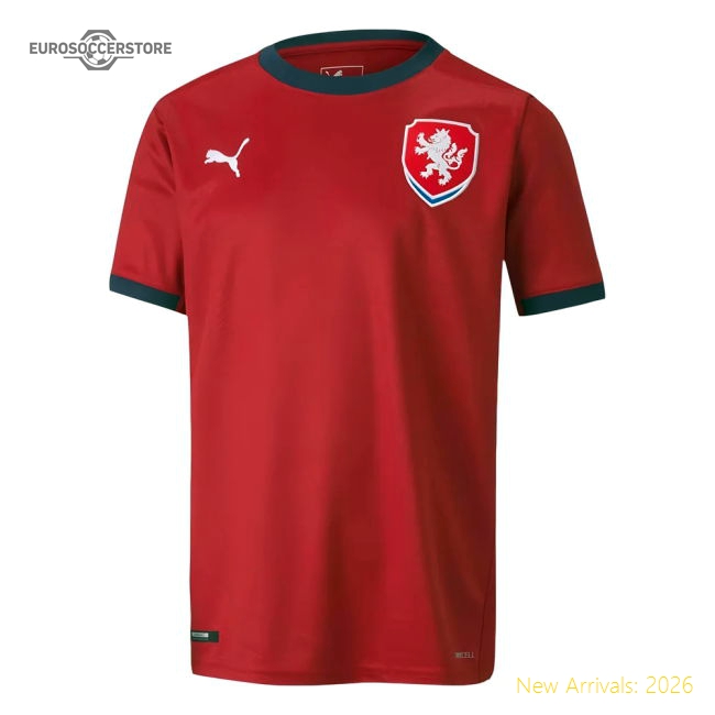2020-2021 Czech Republic Home Shirt (Kids)-Vantage Point Soccer